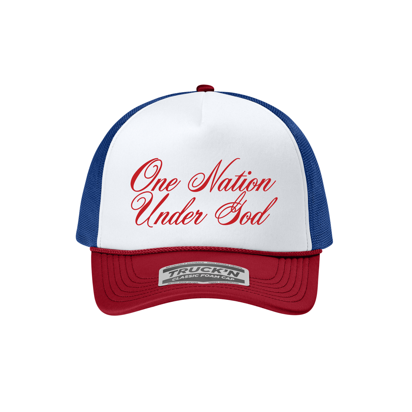 One Nation Under God Foam Trucker